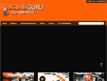 Tablet Screenshot of engine-guru.com
